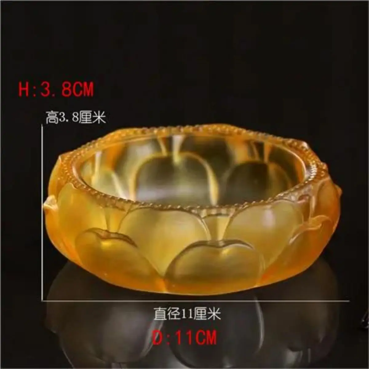 Ancient Glass Bath Buddha Basin Decoration Home Living Room Buddhist Temple Tabletop Display OfferingsPprince Buddha Buddha