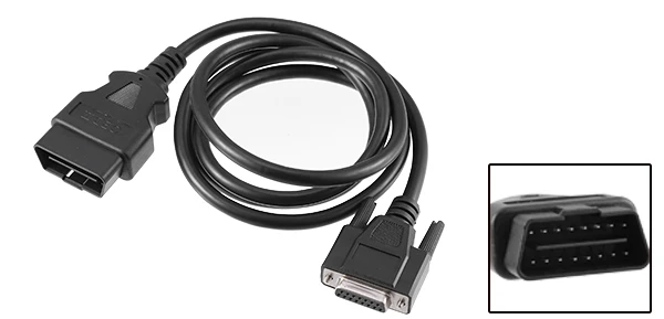 

X Autohaux OBDII OBD2 основный кабель диагностический инструмент адаптер соединительный кабель для запуска X431 CRP129 CRP123 Creader VII и VIII
