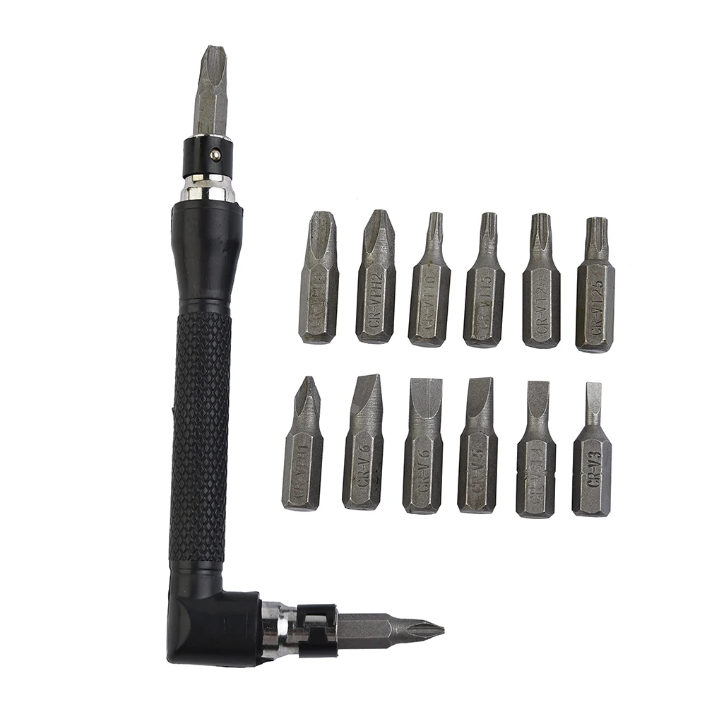 

13 шт. Г-образный Мини-гаечный ключ из углеродистой стали с двойной головкой, отвертки, биты для рутинного оборудования для цеха, ручные инстр...