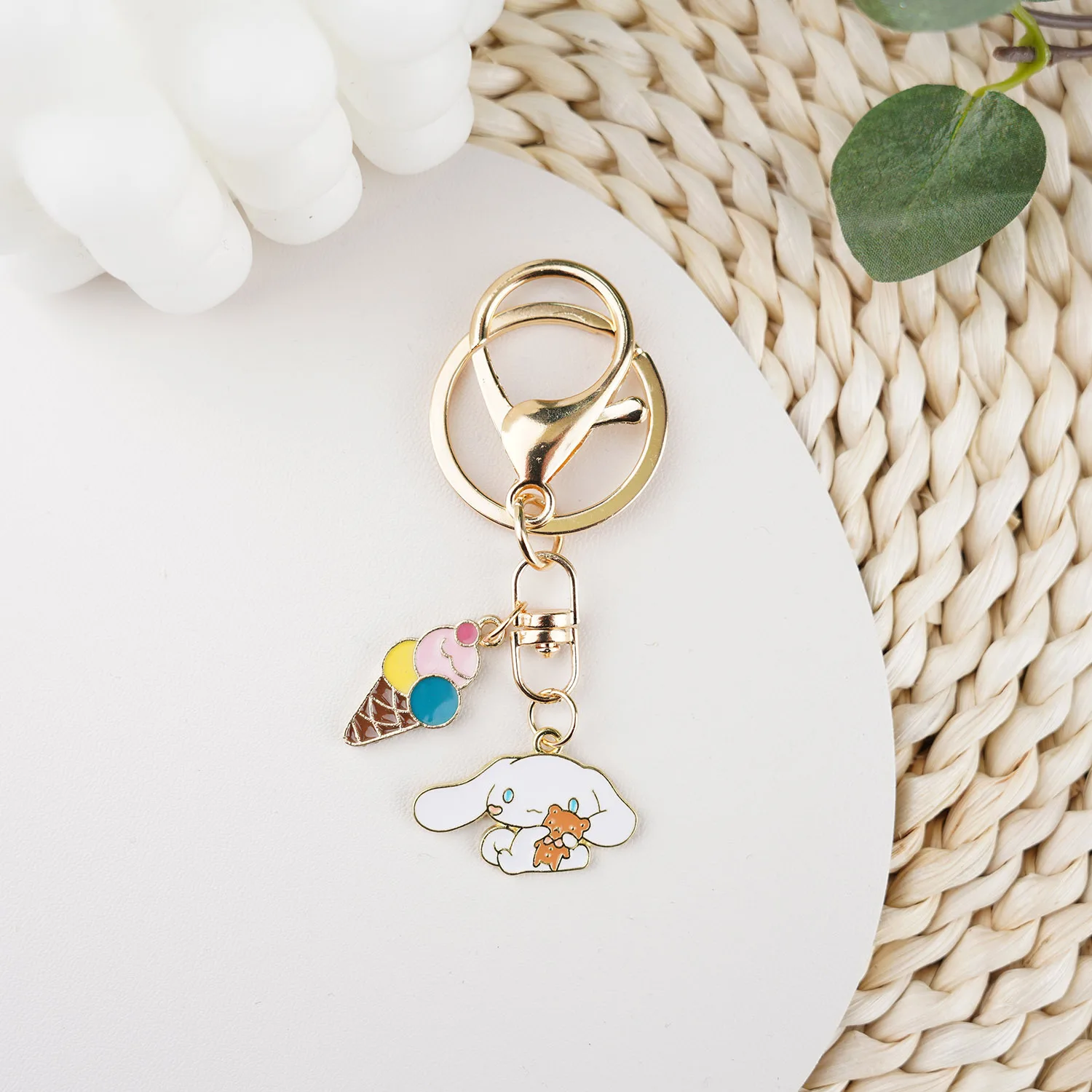 Брелок для ключей от оригинального бренда Kuromi Mymelody Cinnamoroll подвеска рюкзака