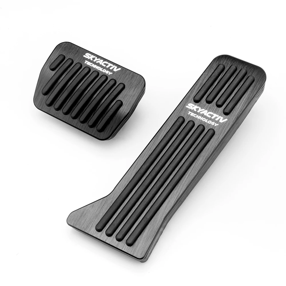 

Аксессуары Для Педалей Mazda Для Акселератора И Тормоза 2012-2024 Гг. Резиновые Внутренние Молдинги Из Алюминиевого Сплава