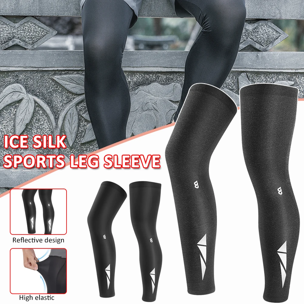

Summer Sports Leg Sleeves Breathable Quick Drying Leg Warmers Sun UV Protection Leg Covers Leggings Cycling Running Accessory