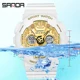 SANDA Brand Fashion Men Watches Sports Military Quartz Watches Men Waterproof S Shock Dual Display Clock Relogio Masculino Other Image