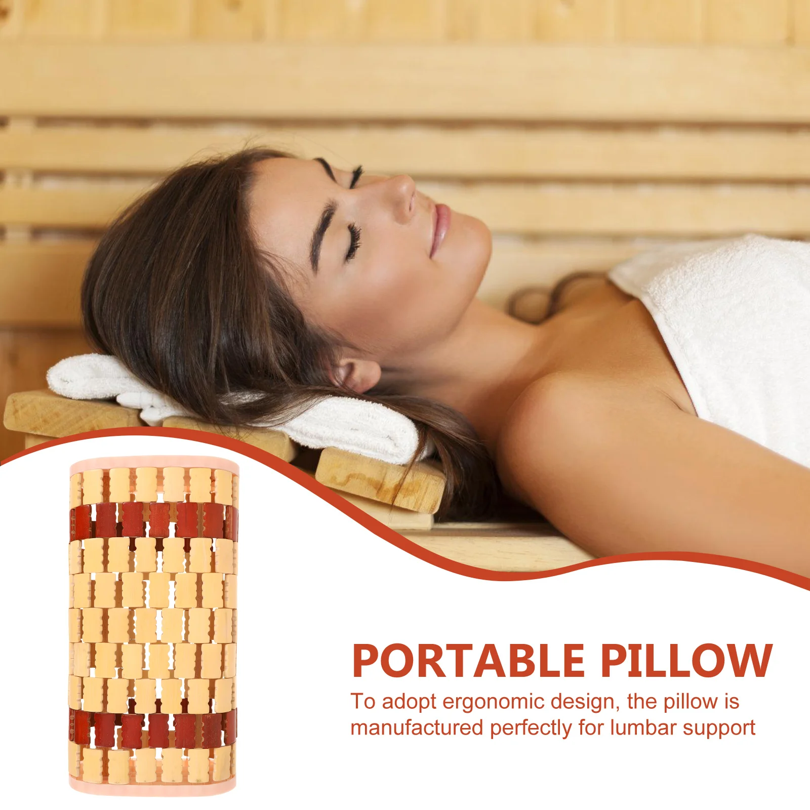 Подушка для сауны летние подушки пот паровая шейка сна бамбуковая подушка