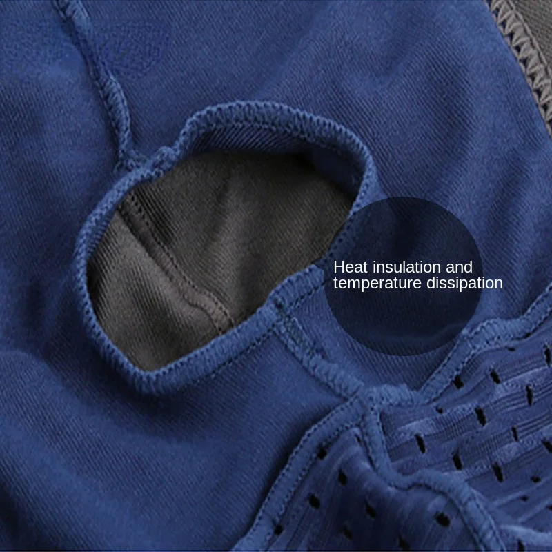 Men's Warm Pants Modal Long-Line Sexy Pants Bullet Separation Long Pants Scrotum Bag with Hole Penis Underwear Basic Legging Men