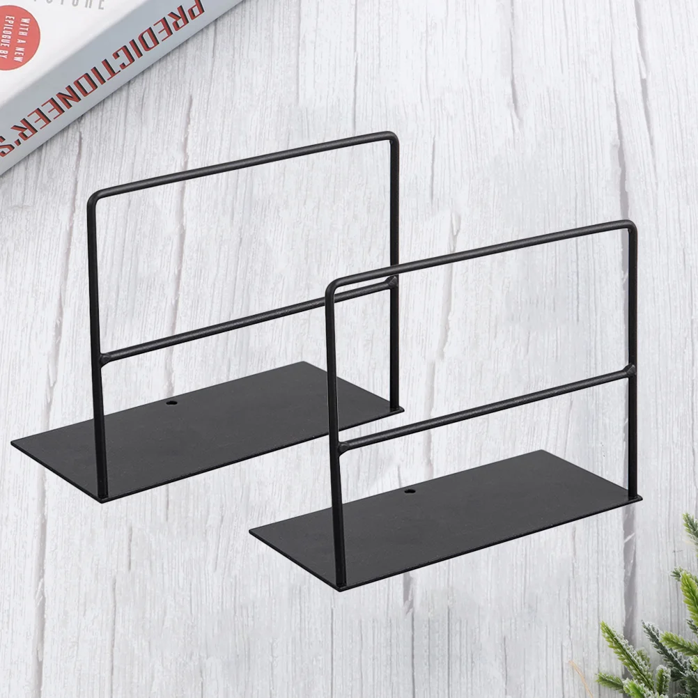 

Подставка для книг и книжных книг, металлическая декоративная полка для стола, книжной полки, в винтажном стиле