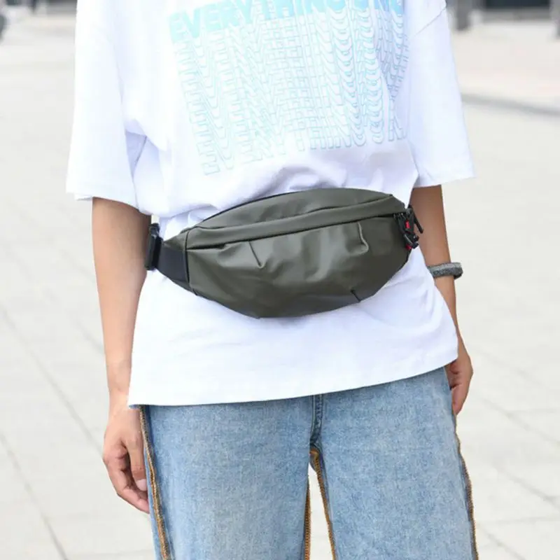 Водонепроницаемая Мужская поясная сумка многофункциональная нагрудная Сумочка