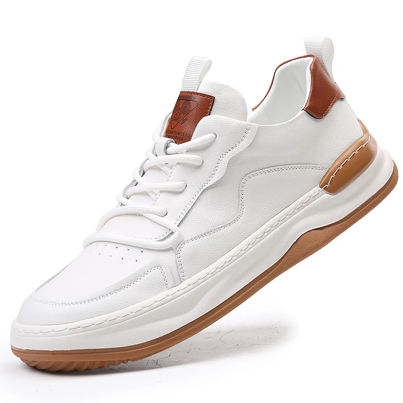 Spider King White Shoes Popular Men's 2024 New Trendy High end Spring and Autumn Summer Breathable Casual Sneakers