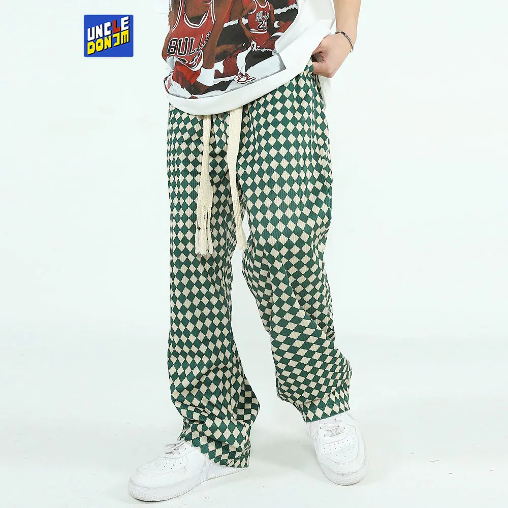 UNCLEDONJM diamond sweatpants men HIP HOP harem pants men sweat pants streetwear joggers men track pants
