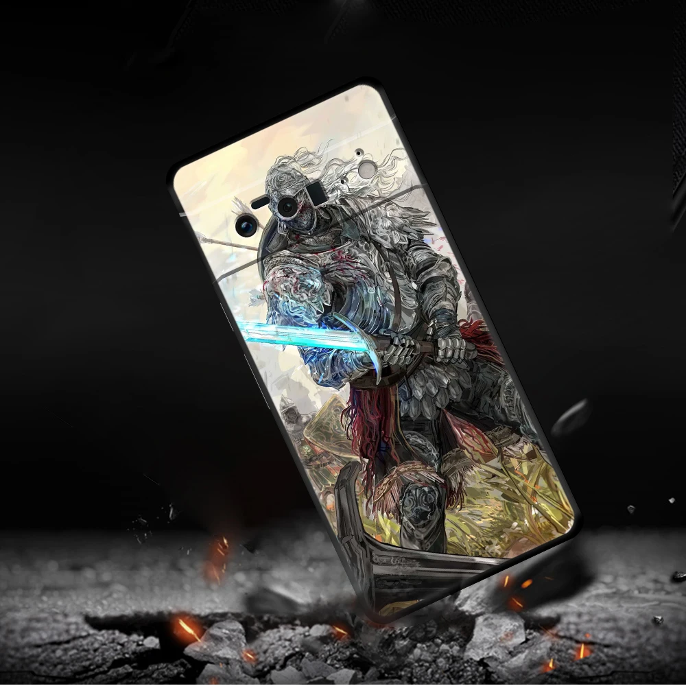 Чехол Elden Ring Art Для Google Pixel 6 6Pro 5a 4a 3 4 XL 5 Pro 4G 5G 4XL оригинальный матовый полностильный