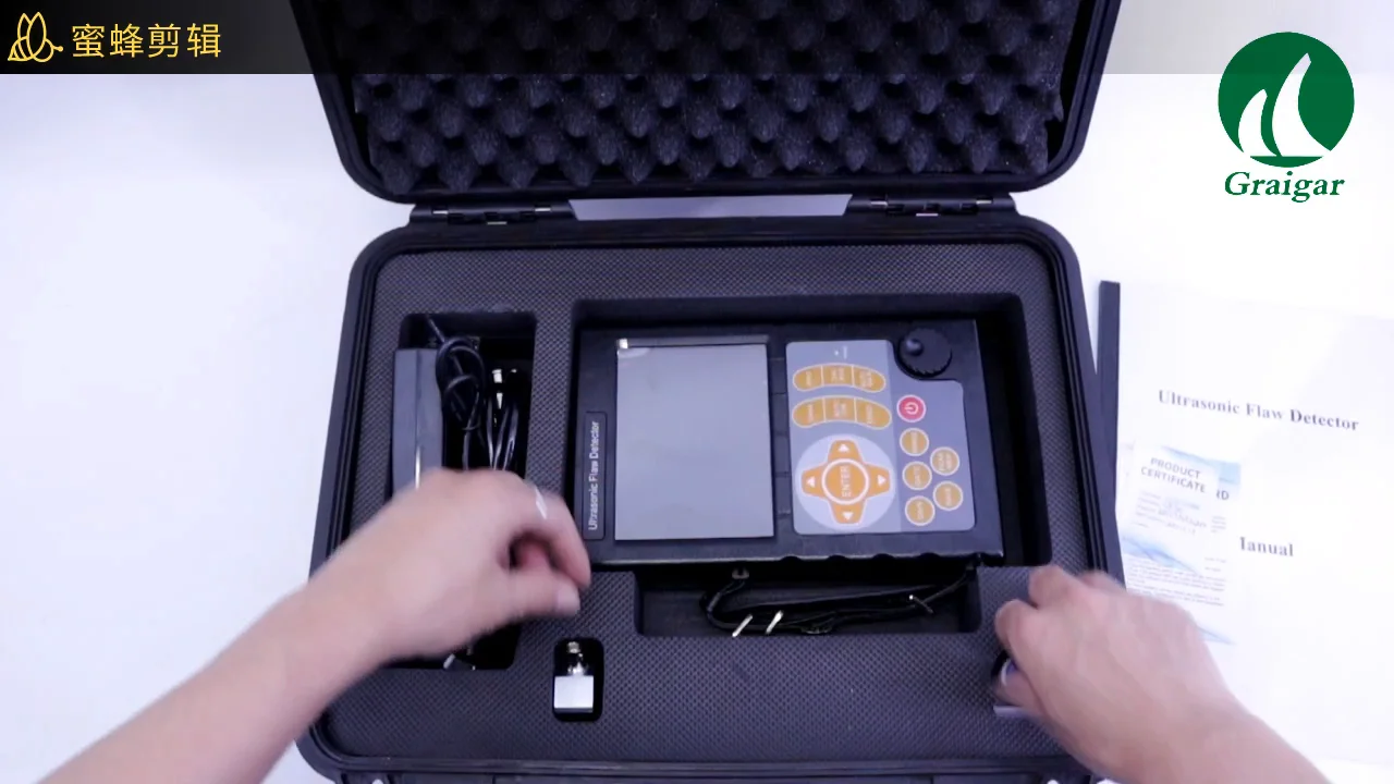 

GR900 Ultrasonic Flaw Detector Portable Digital Flaw Detector Measuring Range 0-10000mm GR-900