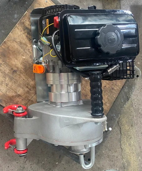 Новый тип газовой портативной лебедки с функцией автоматической остановки