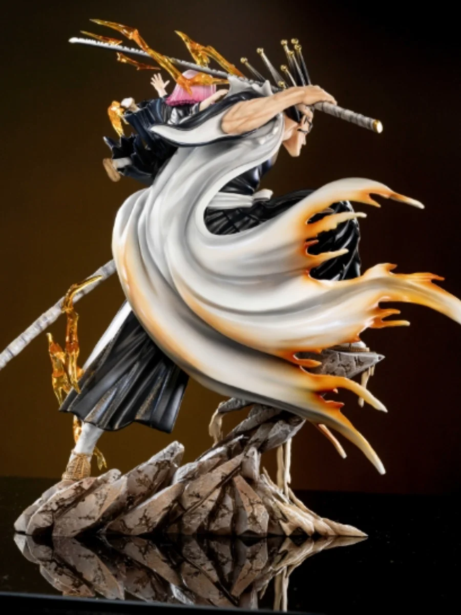 Фигурка из смолы Gk отбеливатель Gotei 13 Zaraki Kenpachi