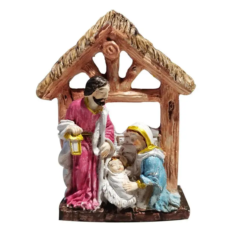 

Holy Family Figurine Jesus Family Statue Nativity Christmas Figurine Jesus Standing Statues Holy Family Jesus Mary Joseph
