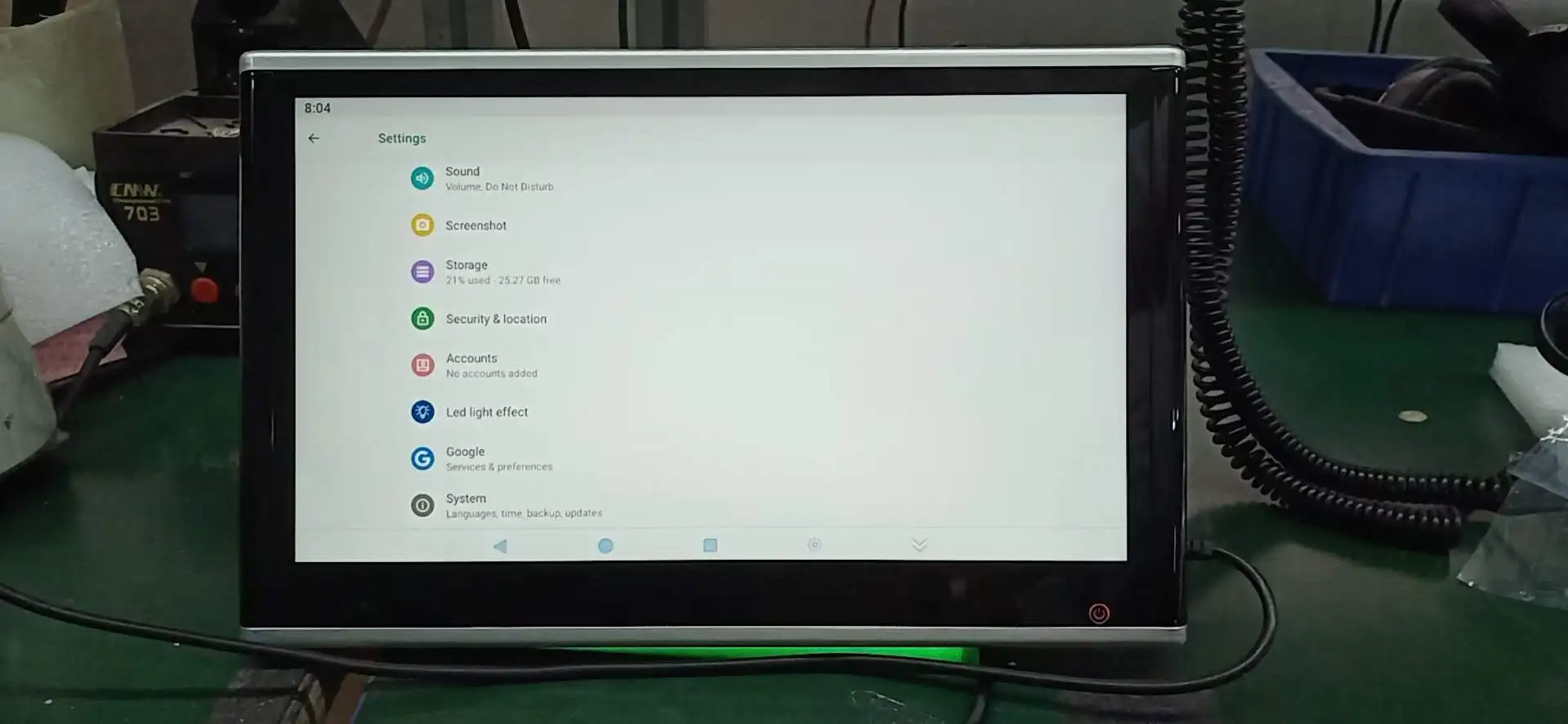 Монитор Автомобильный Универсальный на подголовник 11 6 дюйма Android 10 0 4K Wi-Fi Bluetooth USB