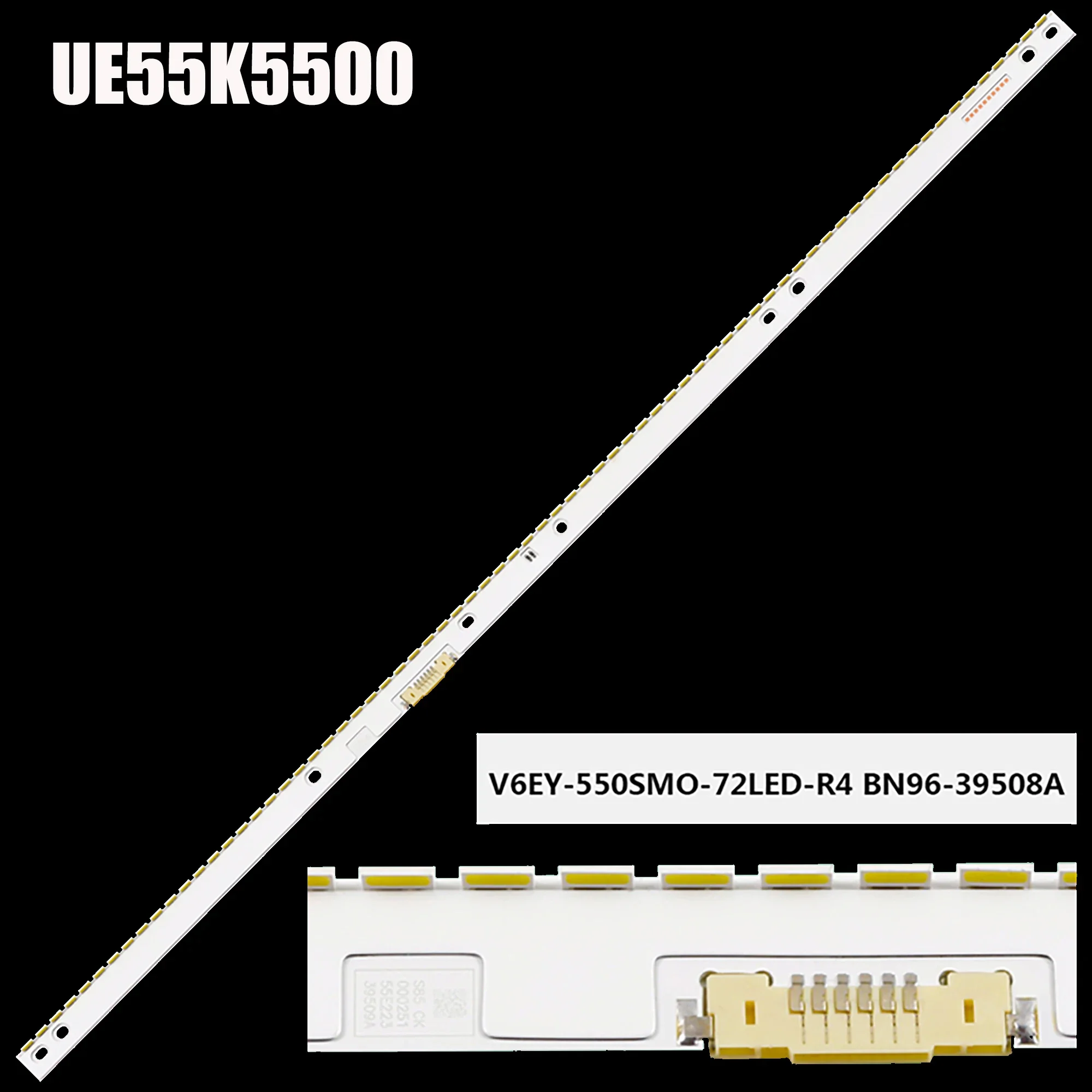 Светодиодная лента подсветки для UA55M6300AR UA55K6000 UE55K5500 UA55K6000AK V6EY_550SM0_LED72_R4 LM41-00238A
