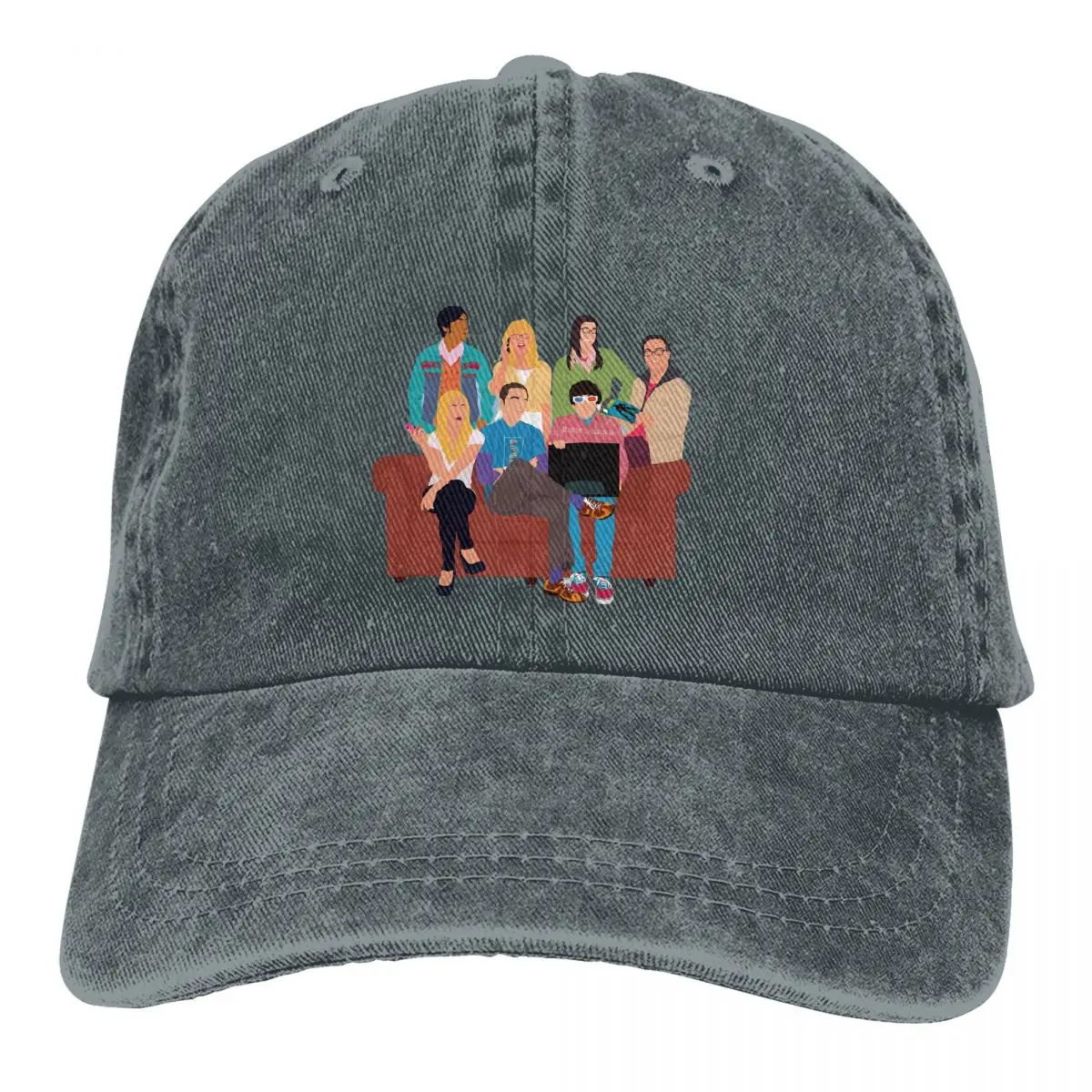 

Friends Baseball Caps Peaked Cap The Big Bang Theory Sheldon Humor TV Sitcom Sun Shade Hats for Men Women