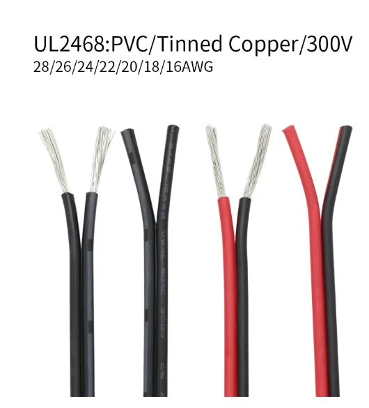 

400 м UL2468 2-контактный Электрический провод 22AWG