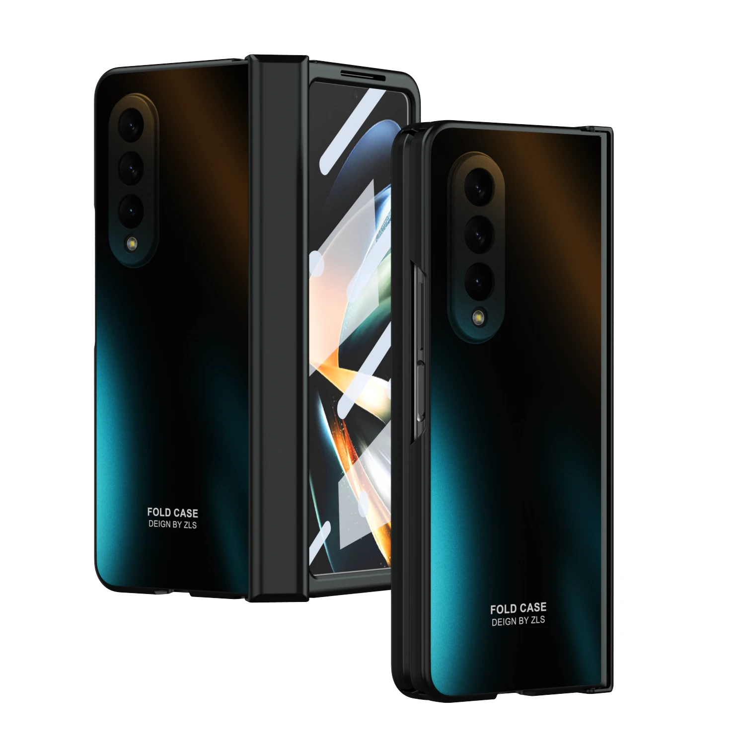 

Нескользящий матовый полноразмерный защитный чехол для samsung z fold 4 zfold4