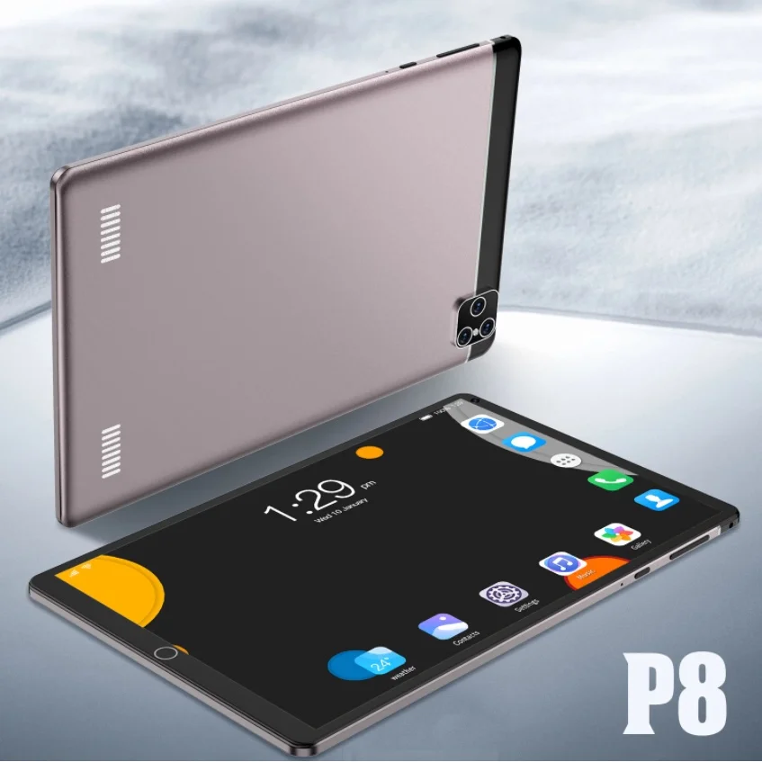 

10,1-дюймовый планшет на Android 10,1, 8 ГБ + 2022 ГБ, 4G Lte