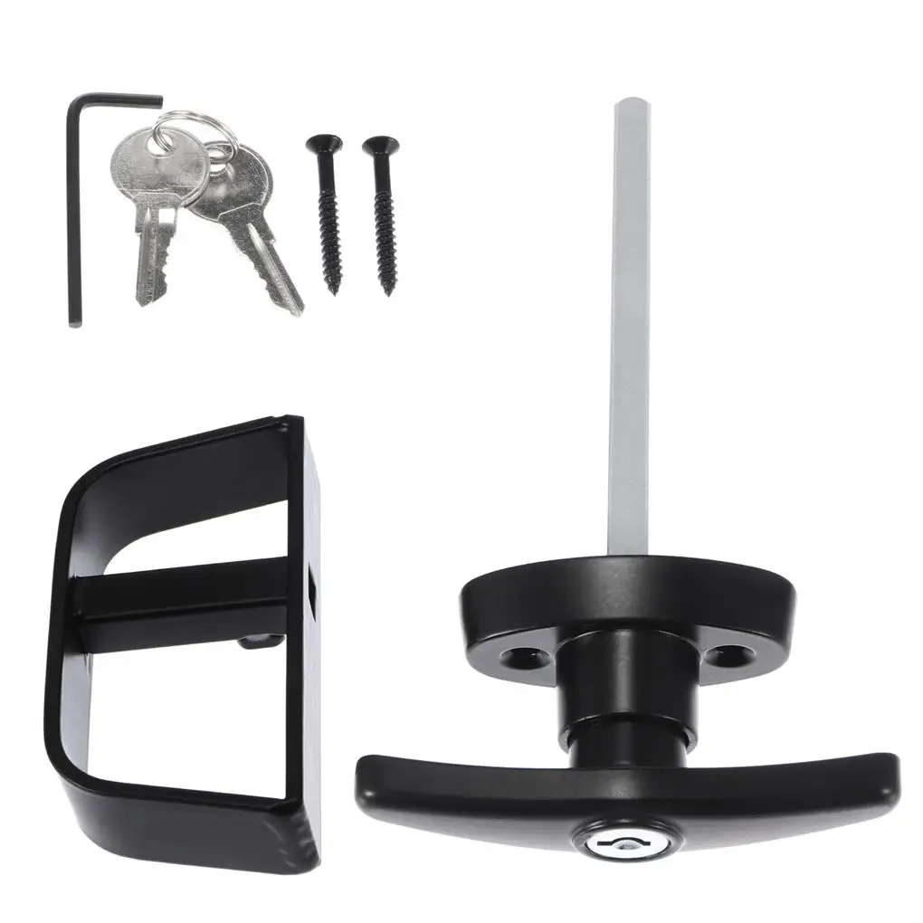 

Door L-handle Cabinet Lock Anti-theft Waterproof Access Repair Tool