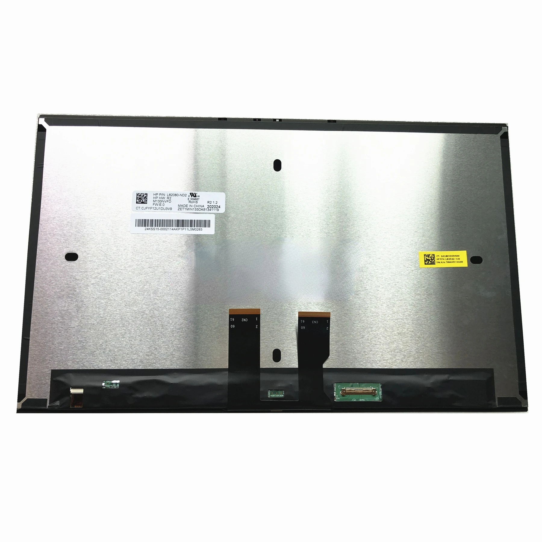 

M133NVFD R2 13.3'' FHD Latpop LCD Screen Touch Screen Digitizer Assembly for HP P/N: L62080-ND2