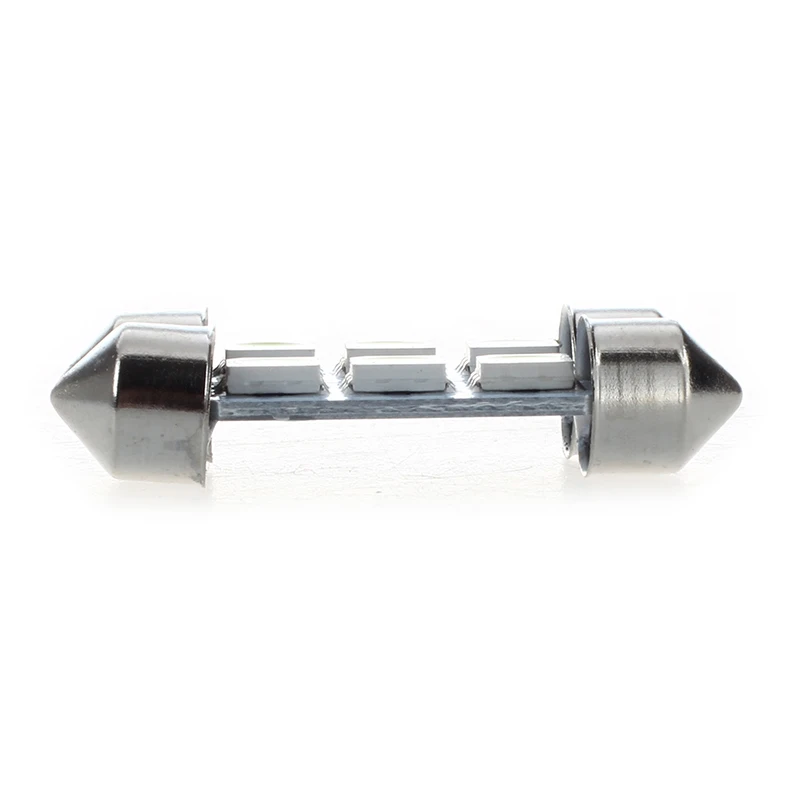 Акция! 2x C5W 3 светодиодный Ода SMD 5050 36 мм ксеноновая белая лампочка планка шаттл
