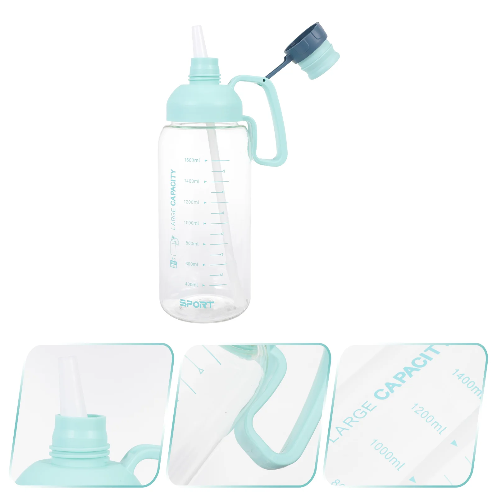 

Water Running Large Drinking Football Biking Glasses Flask Kettle Capacity Portable Beverage