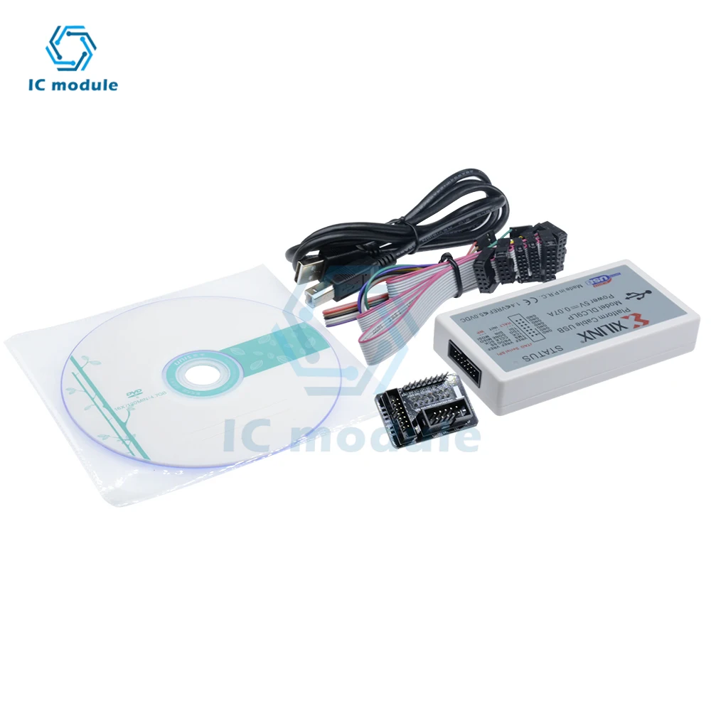 XILINX Platform Cable USB FPGA CPLD JTAG SPI Download Debugger Programmer with USB Type-B Cable