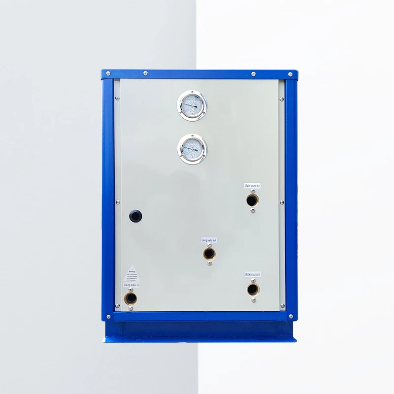 

Floor heating geothermal source heat pump heating cooling DHW