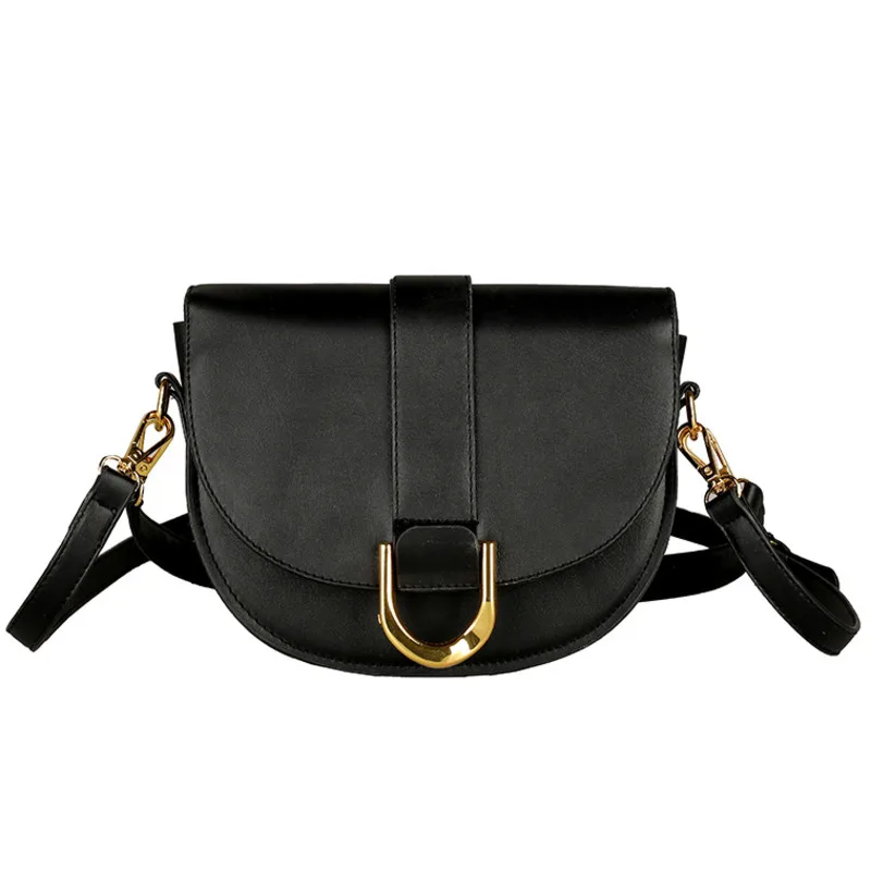 

Popular Female 2023 New Korean Fashion One Shoulder Messenger Bag Foreign Style Saddle Bag Exquisite Design High-grade Versatile