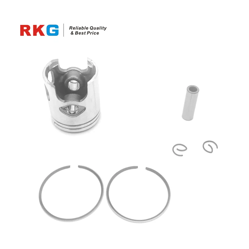 

RKG JOG50 Piston Kit 40mm To 43.5mm With Ring Pin Kit For Yamaha JOG50 3KJ Motorcycle Engine Parts & Accessories 2-Stroke