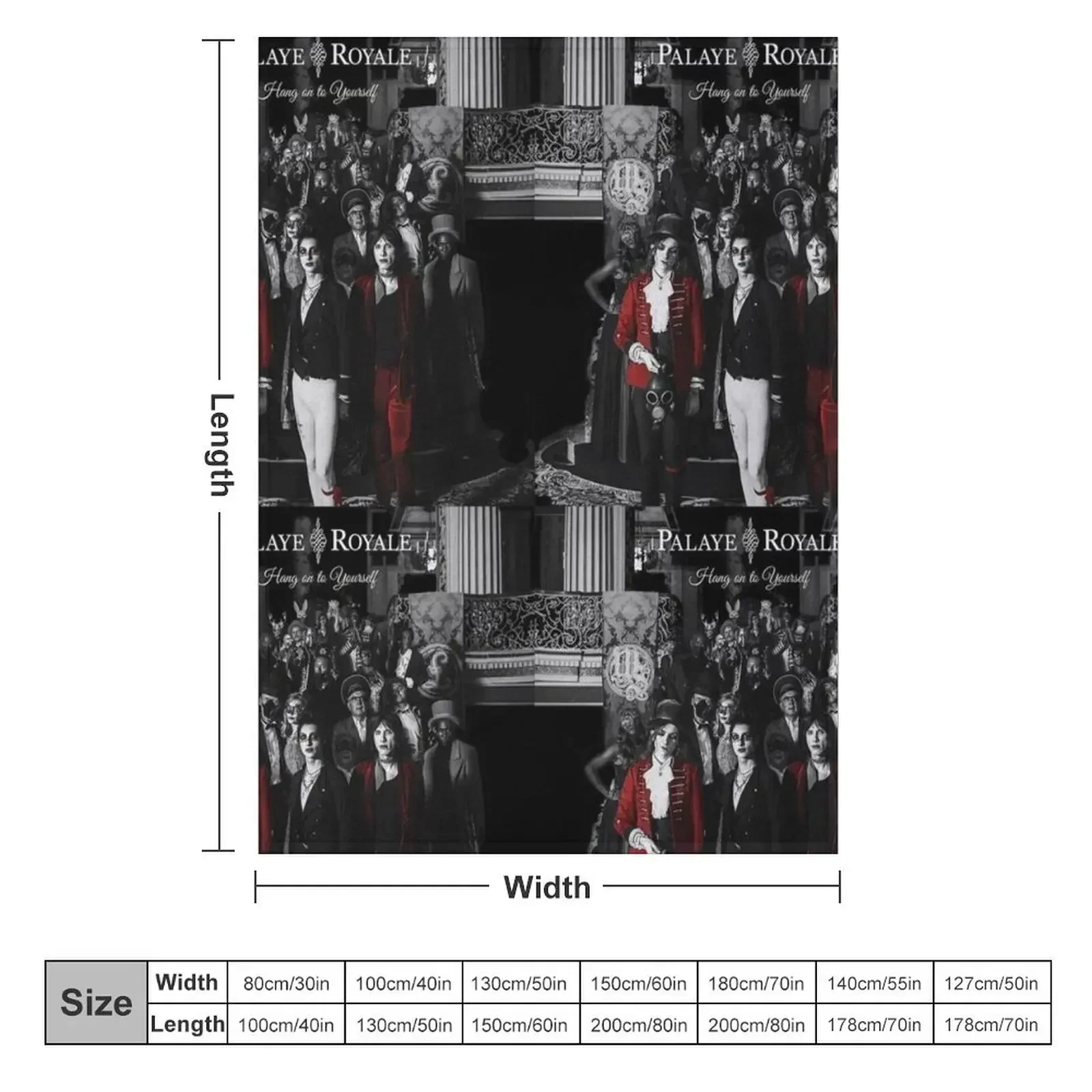 Одеяло Music Good Palaye Royale Band тонкие спальные мешки одиночные походные одеяла