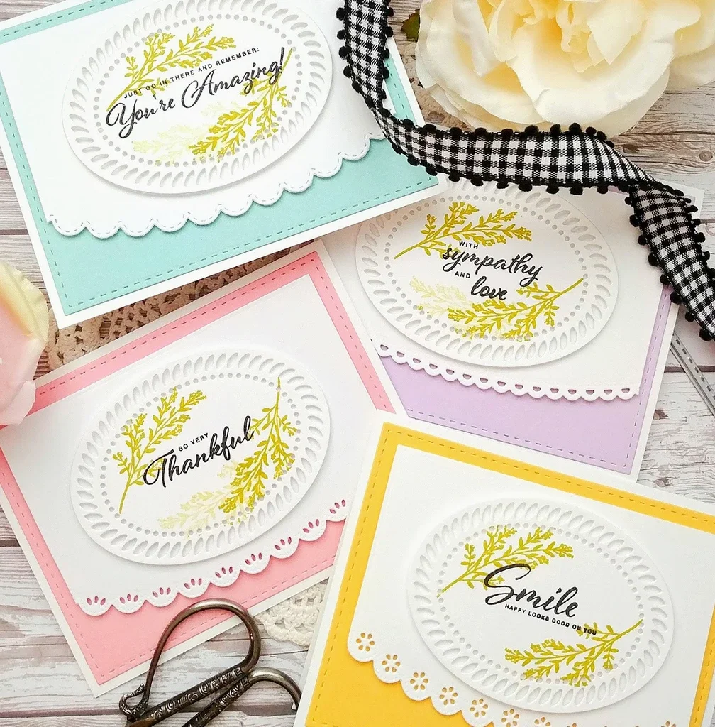 Металлические Вырубные штампы форма для вырезания цветочная края скрапбукинг