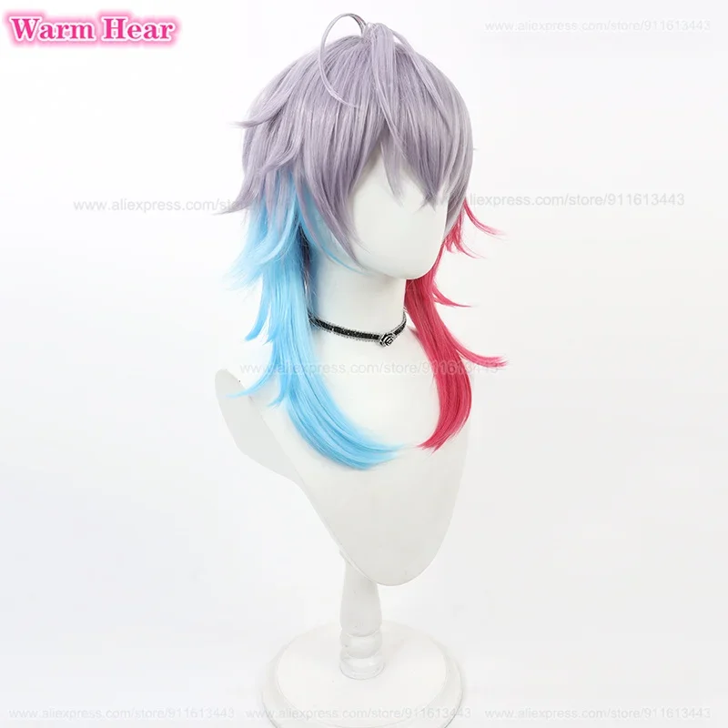 Новинка! Gavis Bettel косплей парик Vtuber Hololive длинный 35 см смешанный цвет термостойкие