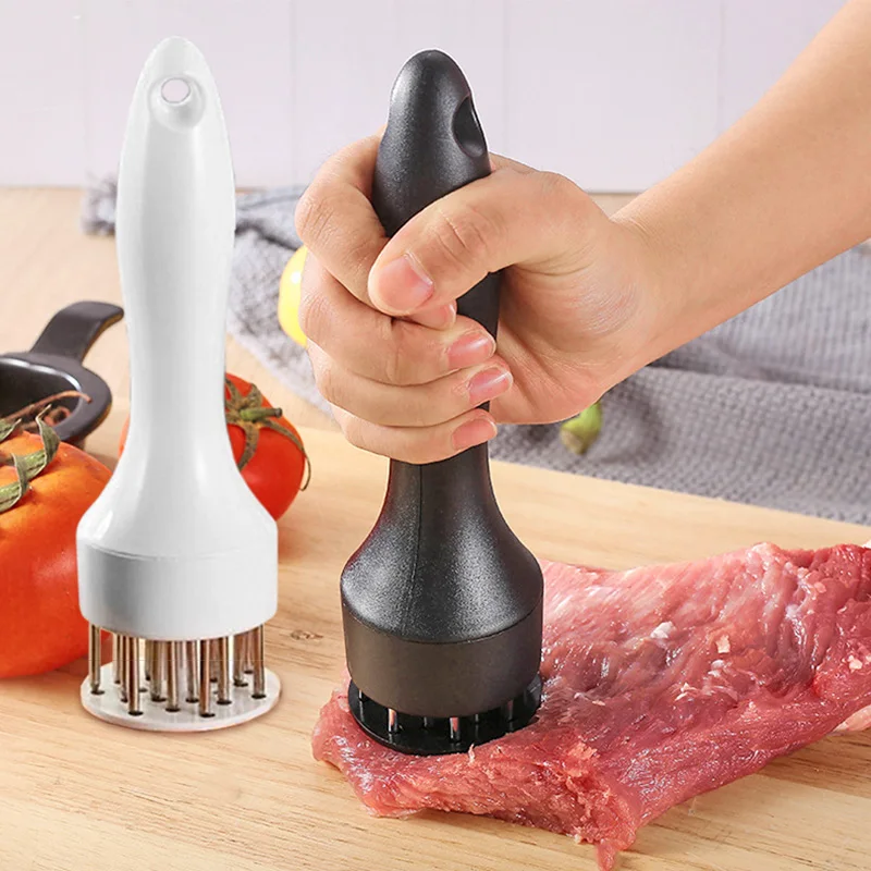 

Meat Tenderizer Needle Stainless Steel Pine Beef Needle Hammer Kitchen Gadgets And Accessories Cooking Tools Kitchenaid