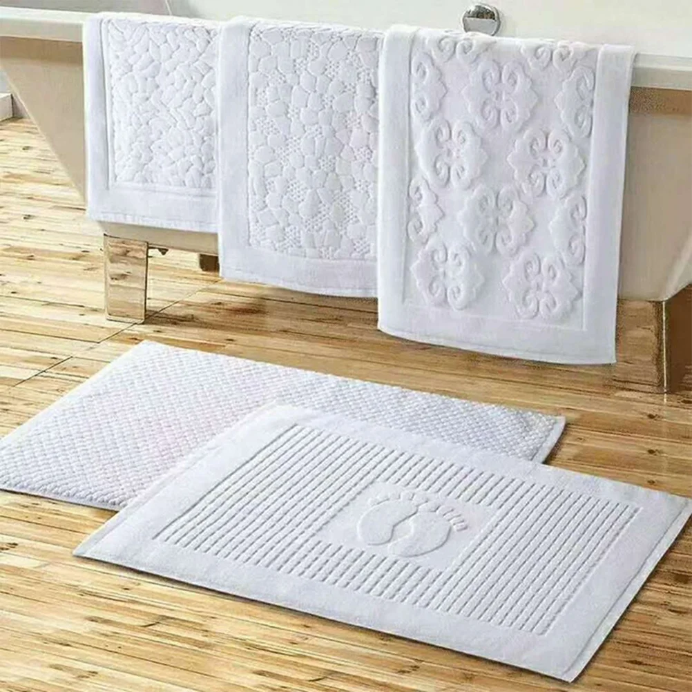 

Mat Rug Floor Bath Bathroom Towel Non Kitchen Toilet Home Ground Mats Absorbent Cotton Shaggy Tub Runner Cushioned Carpet