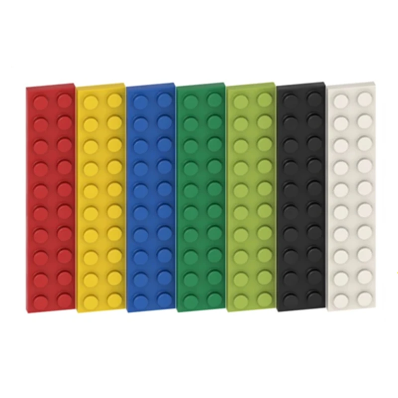 Фото 28 шт. пластина 2x10 точек, совместимая 3832, самоблокирующиеся кирпичи, строительные блоки, игрушки, аксессуары №3