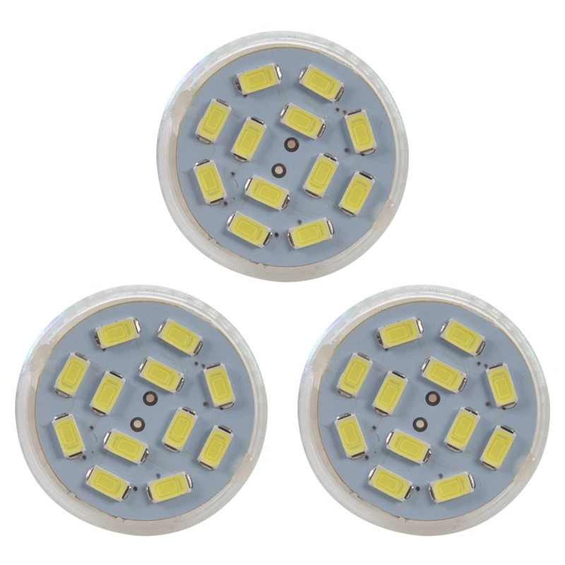 

3x6 Вт GU4(MR11) Светодиодный прожектор MR11 12 SMD 5730 570 лм 12 В постоянного тока, белый