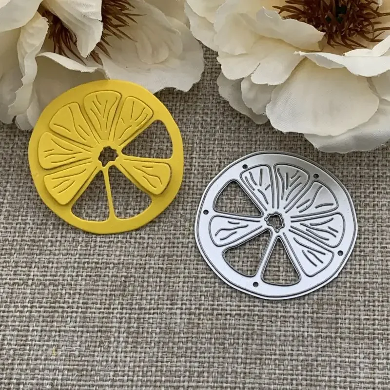 Лимонные фрукты украшения металлические штампы для DIY скрапбукинг декоративное