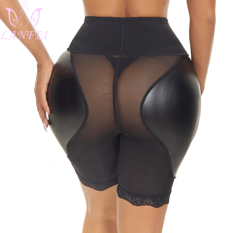 

LANFEI, женские трусики с регулируемой талией, Корректирующее белье, пуш-ап, большие, поддельные, сексуальные, сетчатые, Корректирующее белье