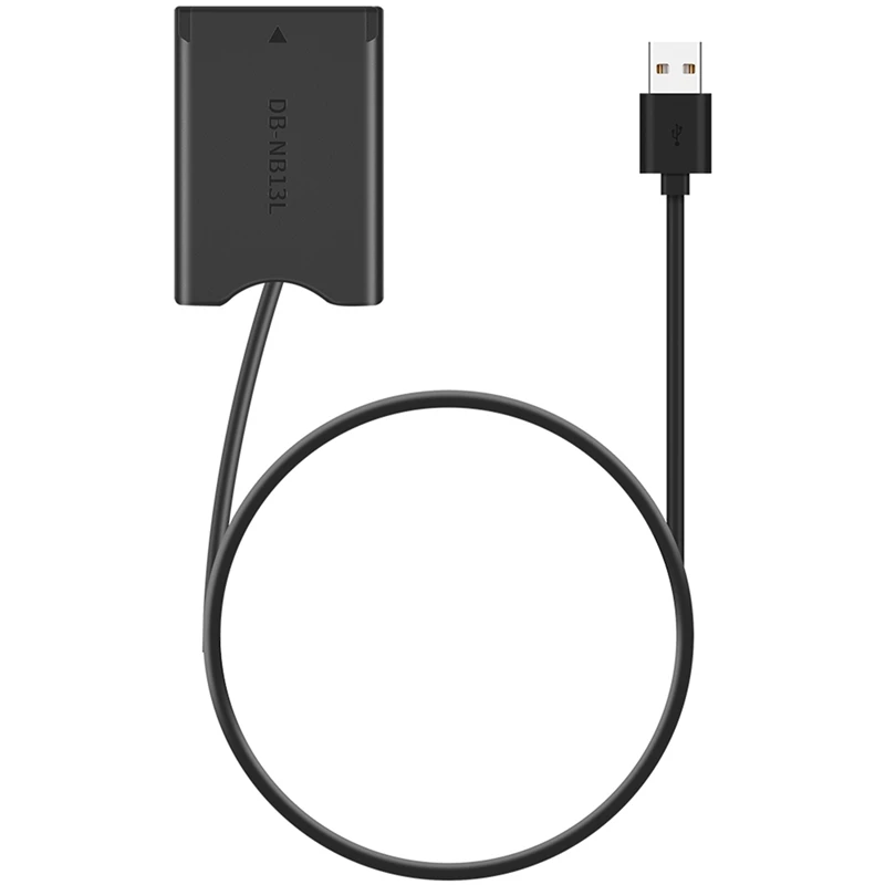 Флуоресцентный аккумулятор с USB-адаптером питания, соединитель постоянного тока для Canon G7X2, G7X3, G5X2, G9X2, G1X3, G5X, G9X, SX620, SX720, SX730, HS