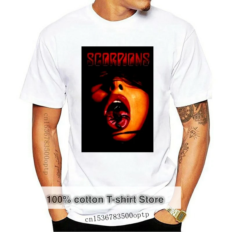 

Футболка Скорпион-Zunge Скорпион S-M-L-XL-2XL Neu Offiziell H3 Sportgear Merch