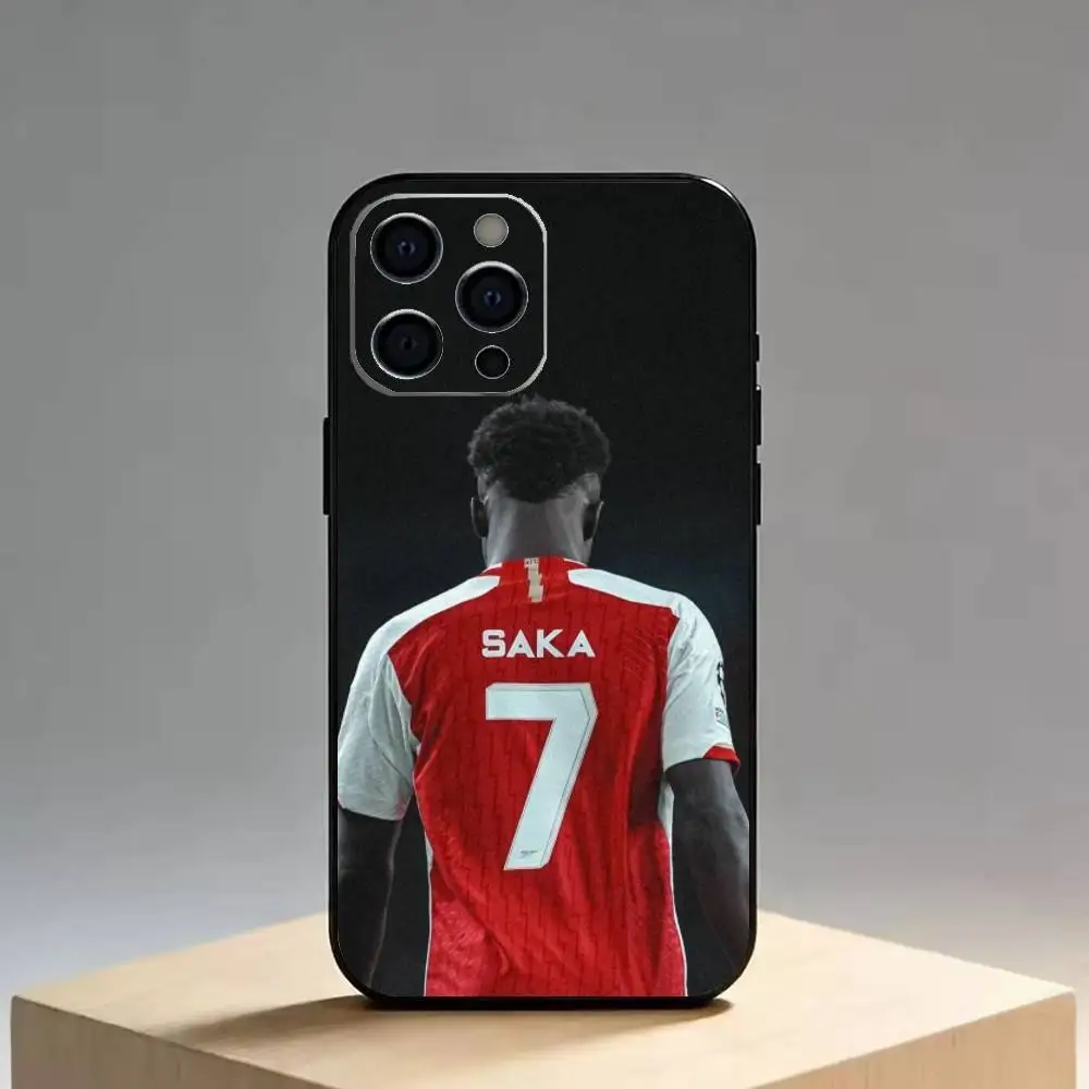 Чехол для телефона B-Bukayo S-Saka-Football-Sport, силиконовый, мягкий, для iPhone 17, 16, 15, 14, 13, 12, 11, X, XR, Plus, Pro, Max, Plus (art.: 3920daad627fe) - 3920daad627fe