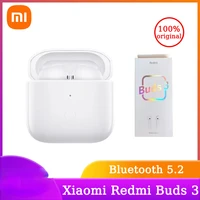 xiaomi redmi buds 3 wireless bluetooth earphone dual mic noise cancellation earbuds tws music touch water resistant headphones