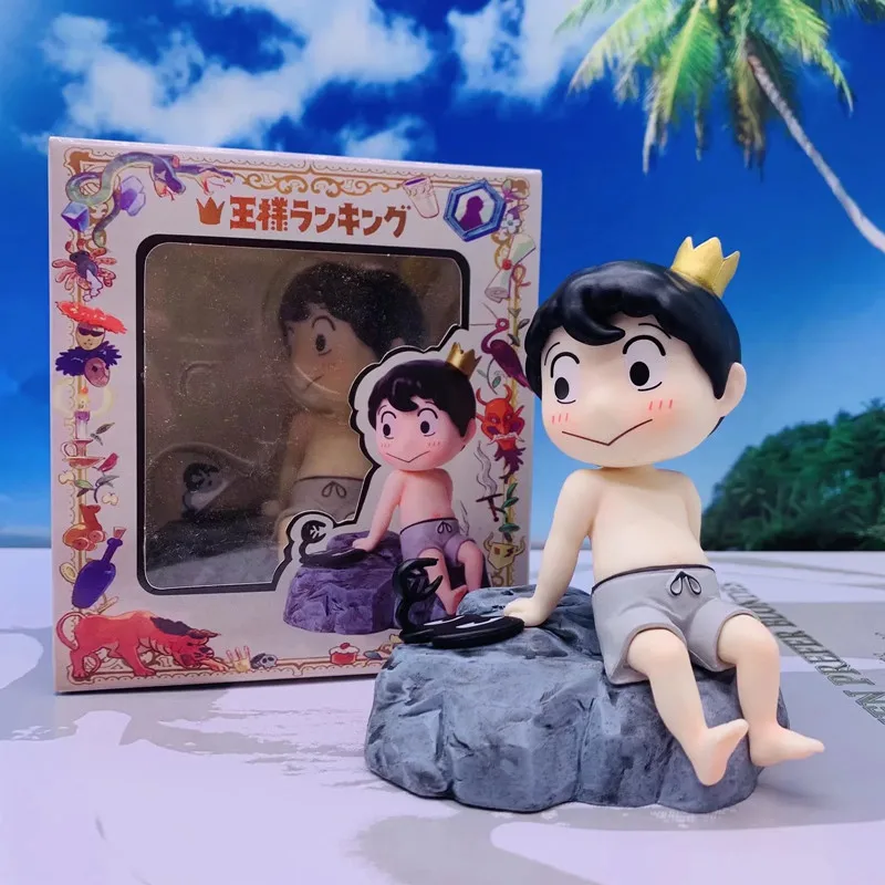 

Q Version Bojji Figure OSAMA RANKING Anime PVC Action Figure Collection Ranking of Kings Desktop Car Model Toys Doll Kid Gifts