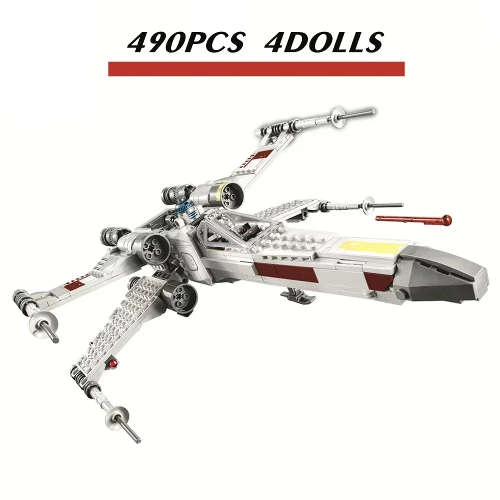 Совместимые строительные блоки истребителей X-Wing 75301 игрушки для детей подарок на