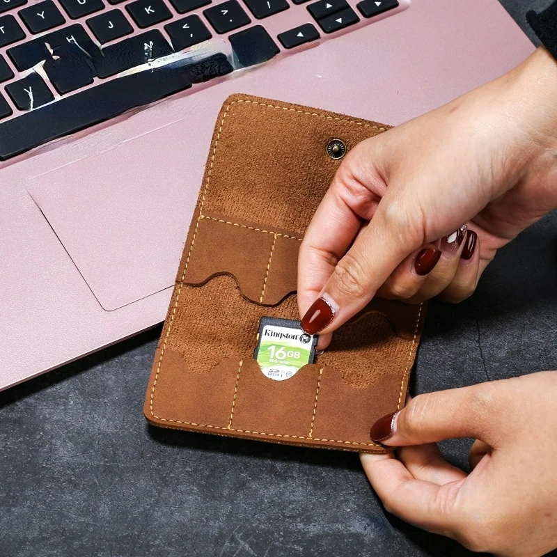 Retro Multi-card Memory Card Storage Card Package Sorting Storage Sd Card Camera Storage Card Package