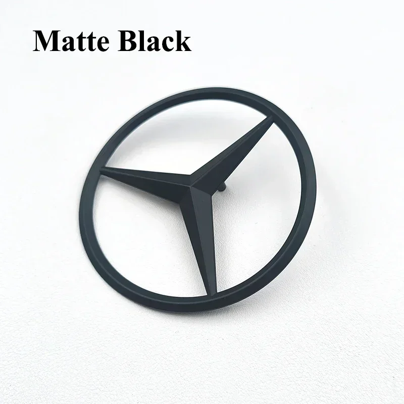 

3d ABS черный задний багажник со звездой логотипа для Mercedes Benz W203 W204 W205 W212 W213 W176 W177 W222 W223 W117 W246 X156 X253 аксессуары