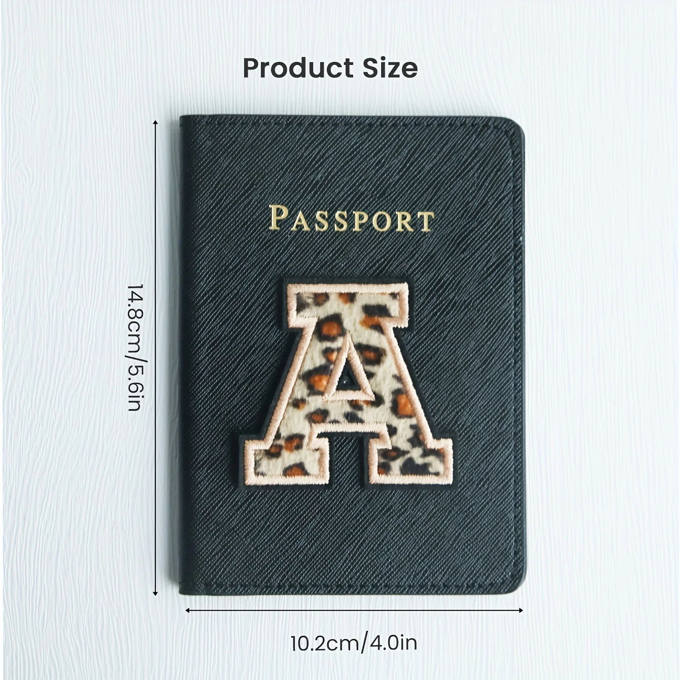 Персонализированная обложка для паспорта индивидуальная нашивка с леопардовым